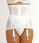 Long Line Waist Cincher With Garters - More Details